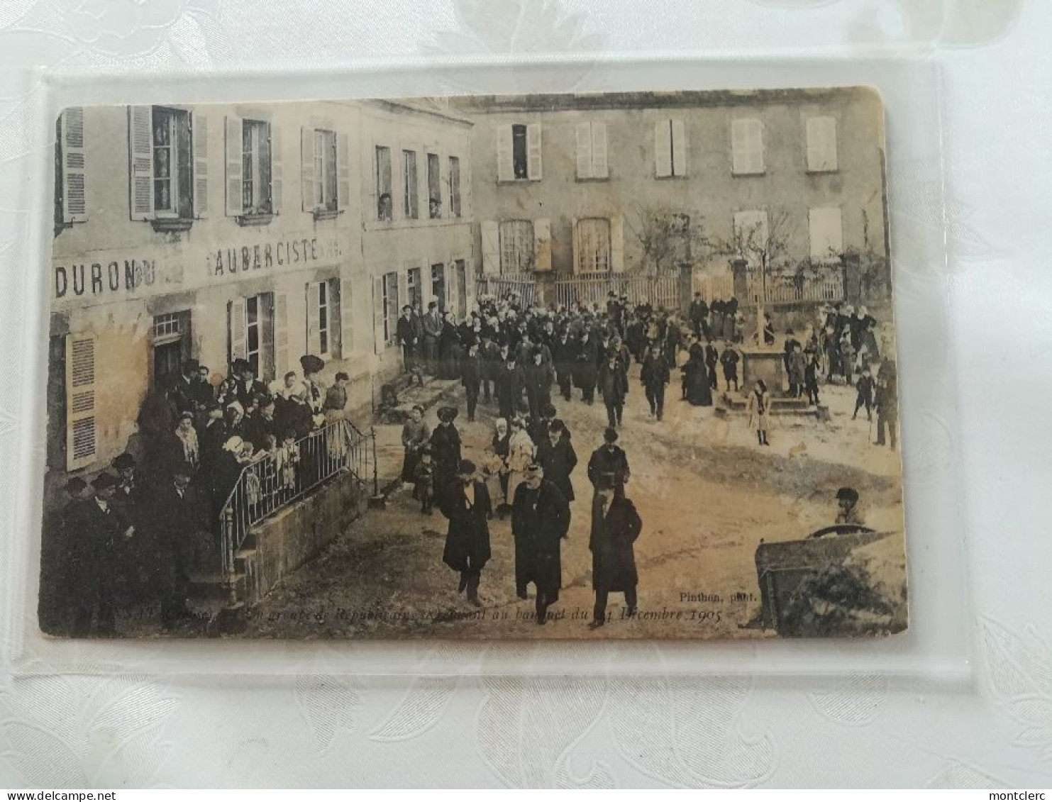 Carte Postale Mainsat : Un Groupe De Républicains Se Rendant Au Banquet Du 24 Décembre 1905 - Sonstige & Ohne Zuordnung