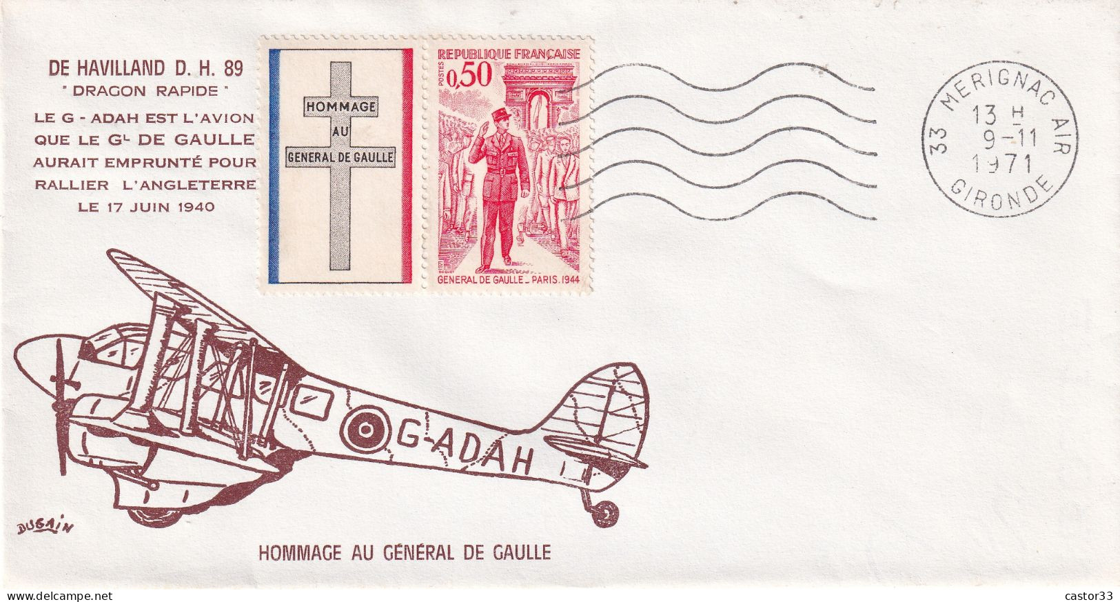 Hommage Au Général De Gaulle - Autres & Non Classés