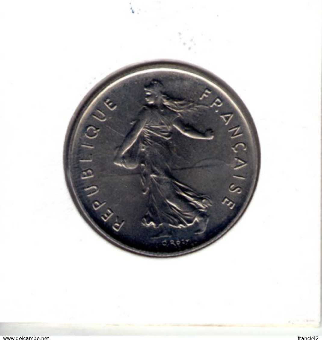 France. 5 Francs Semeuse 1975 - 5 Francs