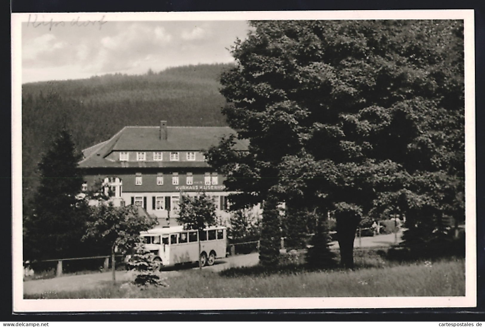 AK Bärenfels Im Ost-Erzgebirge, Kurhausanlage Der Versicherungsanstalt Der Sächs. Gewerbekammern A. G. In Dresden  - Dresden