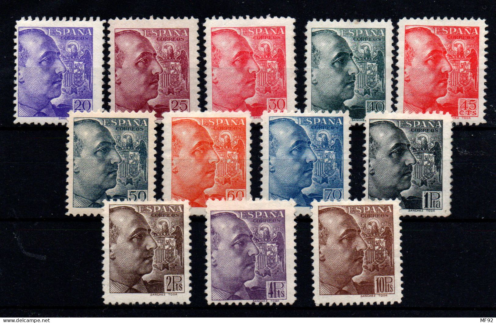 España Nº 867/78. Año 1939 - Unused Stamps