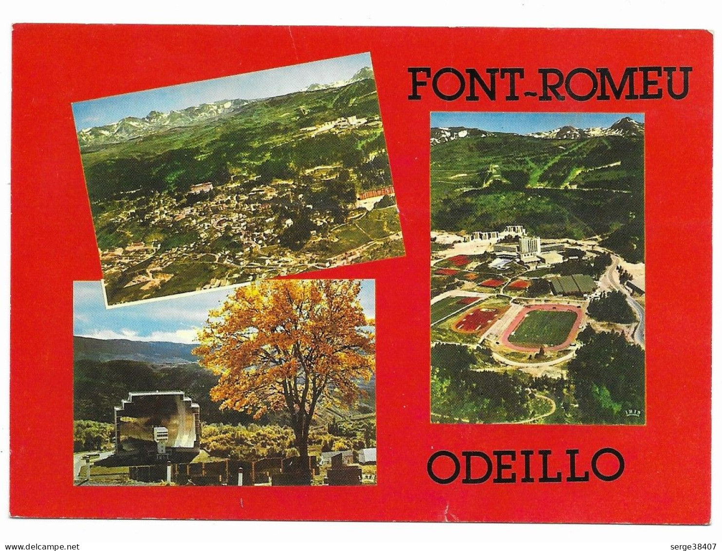 Font Romeu - Odeillo - Vues Aériennes - CAP N° 844 # 2-23/28 - Sonstige & Ohne Zuordnung