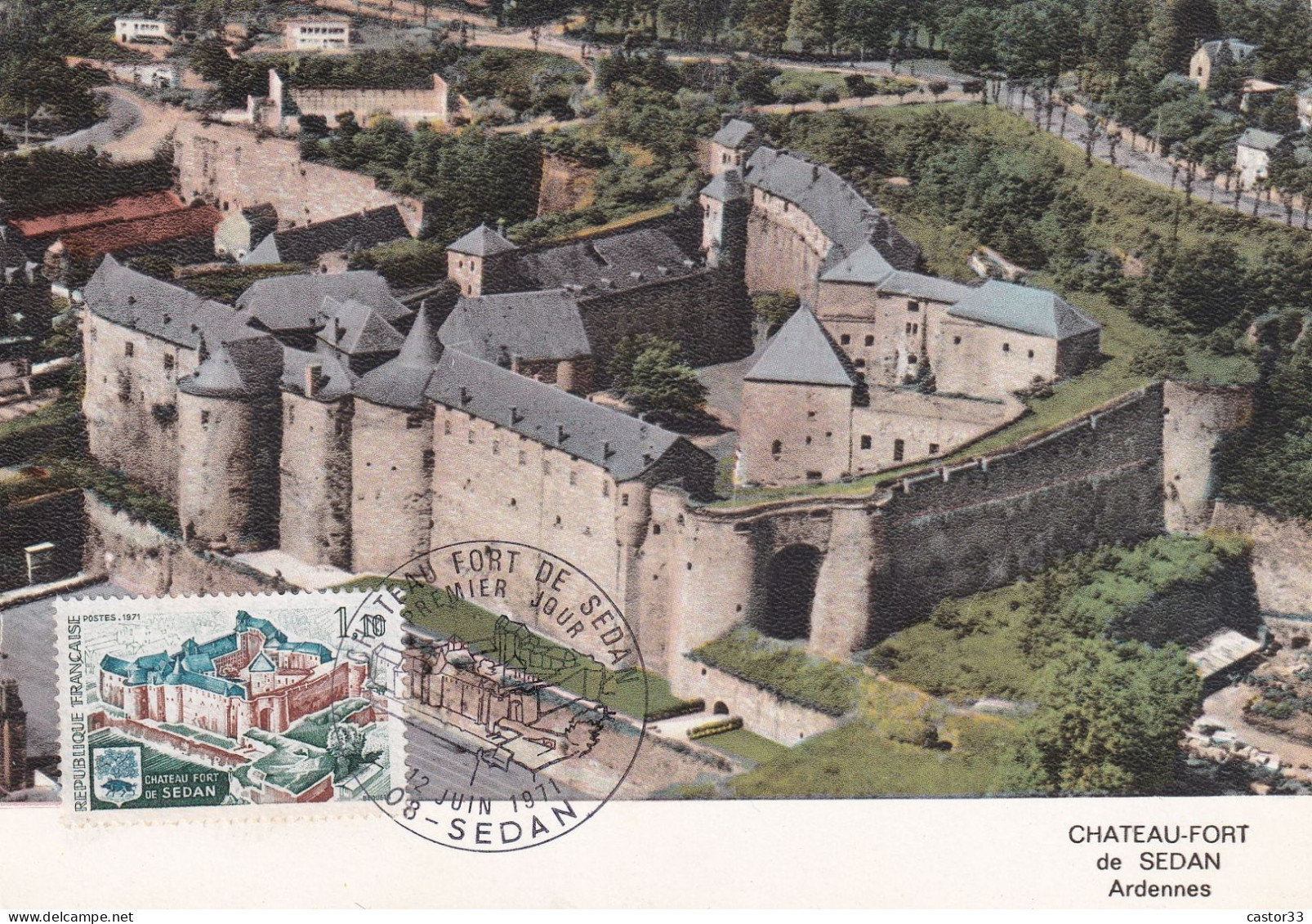 1er Jour, Château-Fort De Sedan - 1970-1979