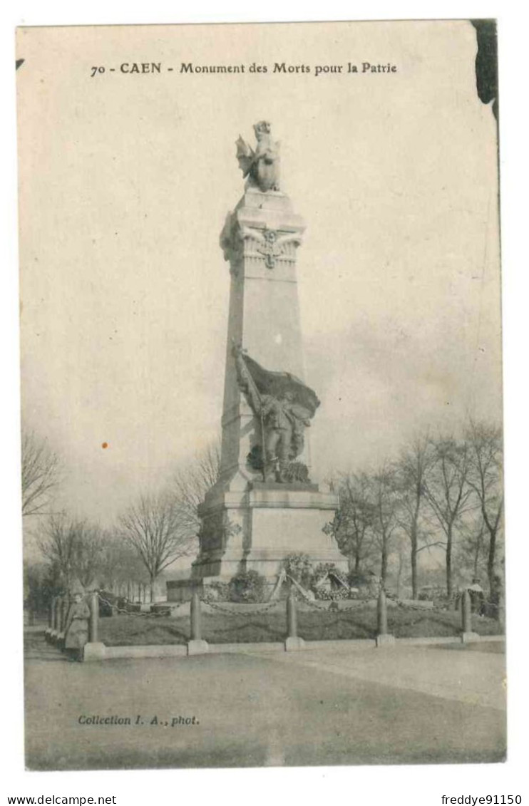 14 . CAEN . Monument Des Morts Pour La Patrie  1919 - Caen