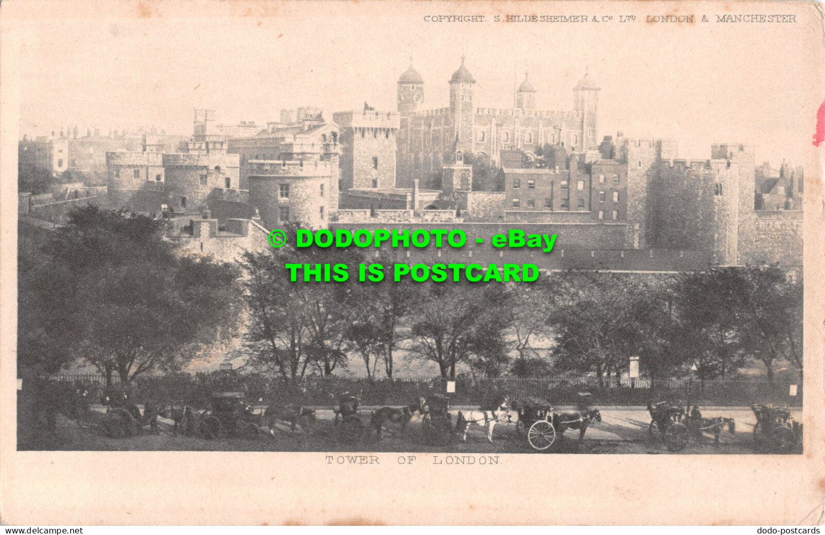R514039 Tower Of London. S. Hildesheimer - Other & Unclassified