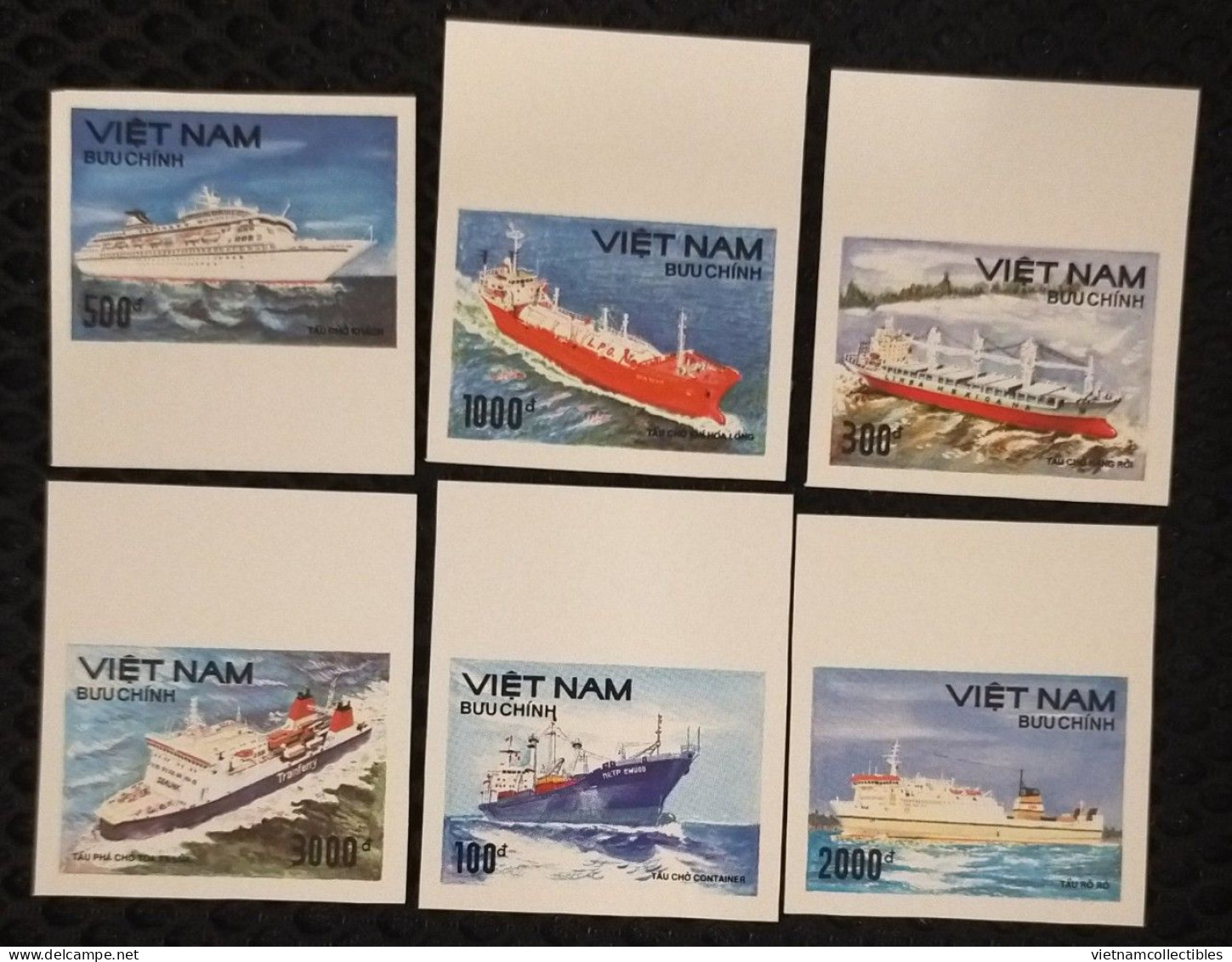 Vietnam Viet Nam MNH Imperf Stamps 1990 : Ship (Ms599) - Vietnam