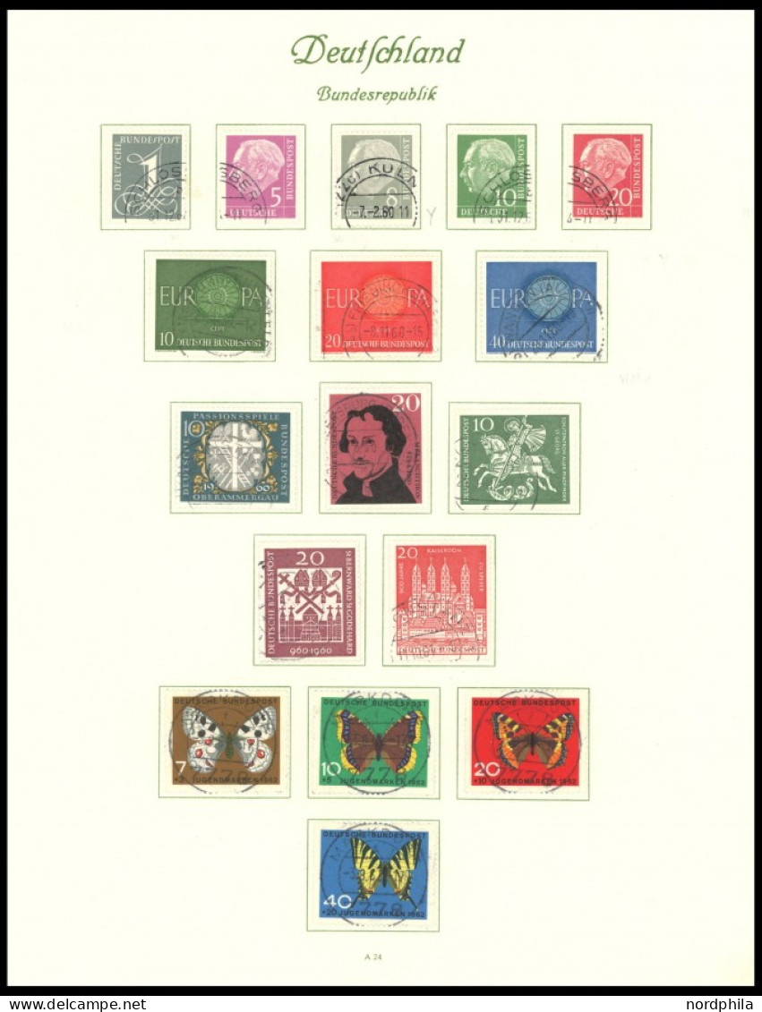 SAMMLUNGEN o,Brief , 1949-90, sehr saubere komplette Sammlung in 2 Bänden, mit vielen Besonderheiten, Prachterhaltung