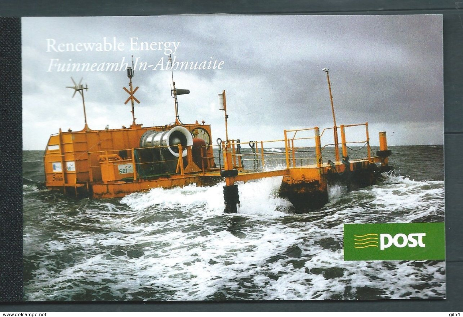 IRELAND 2011 Renewable Energy Technologies S/ADH: Prestige Booklet UM/MNH  --  Pb21102 - Carnets