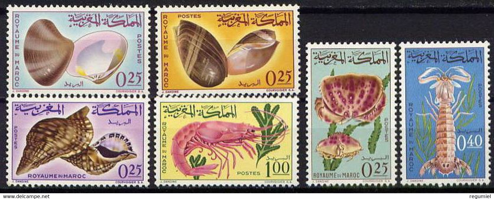 Maroc  488/493 ** MNH. 1965 - Maroc (1956-...)