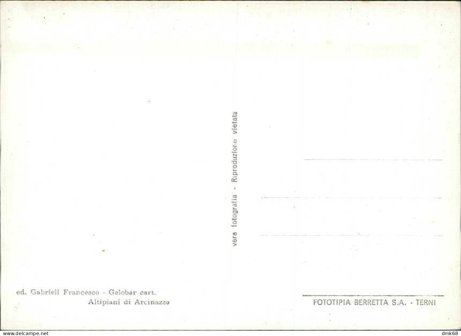 ALTIPIANI DI ARCINAZZO ( ROMA ) VEDUTINE - CAMPI DA SCI / VILLA LILLI / CHIESA / PANORAMA - EDIZ. GABRIELI 1960s (20701) - Andere & Zonder Classificatie