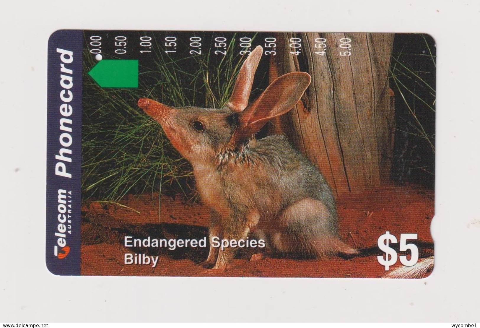 AUSTRALIA  - Bilby Magnetic Phonecard - Australien