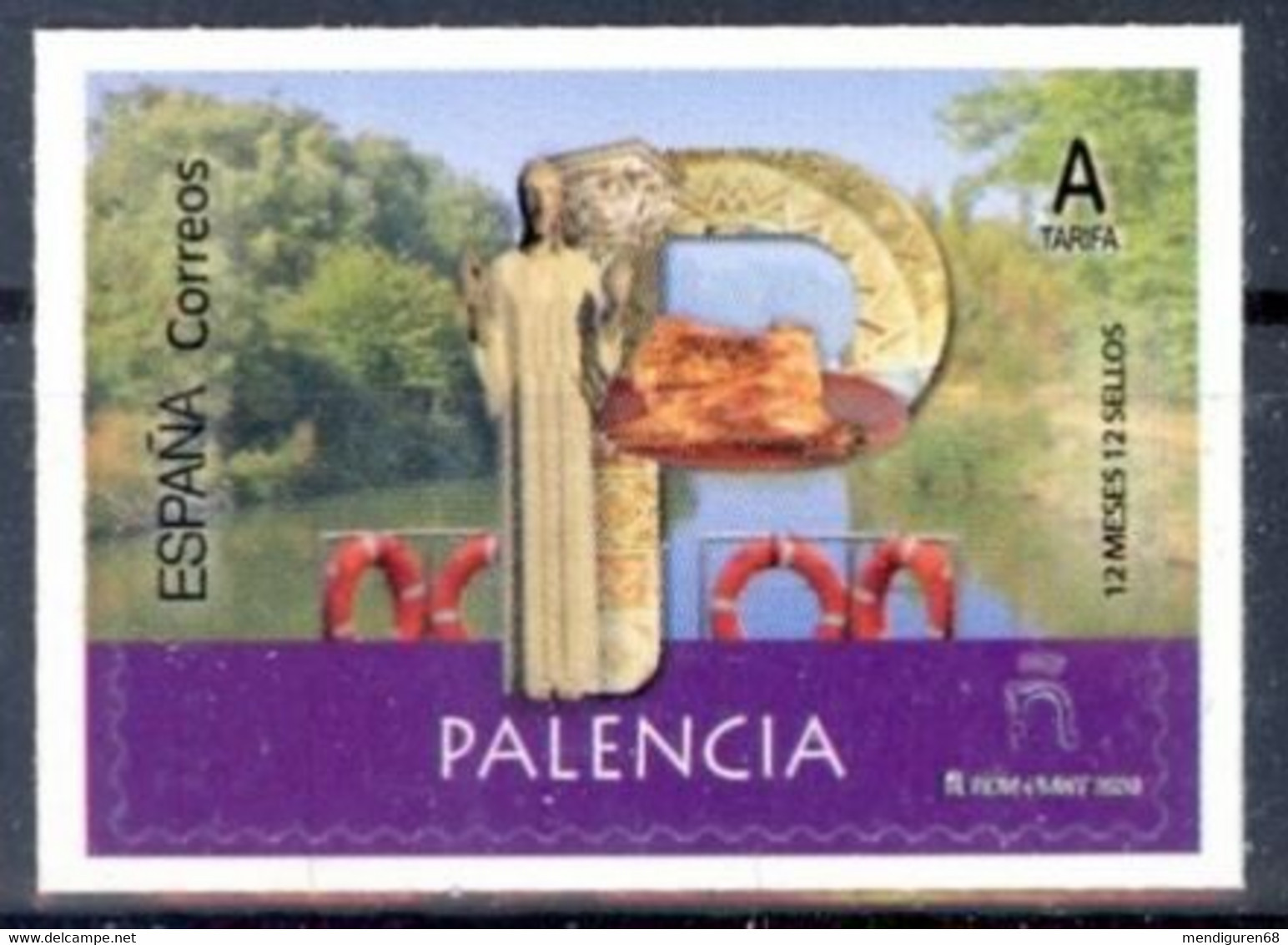 ESPAGNE SPANIEN SPAIN ESPAÑA 2020 12 MONTHS MESES 12 STAMPS SELLOS: PALENCIA MNH ED 5371 MI 5483 YT 5187 SC 4409 SG 5433 - Unused Stamps