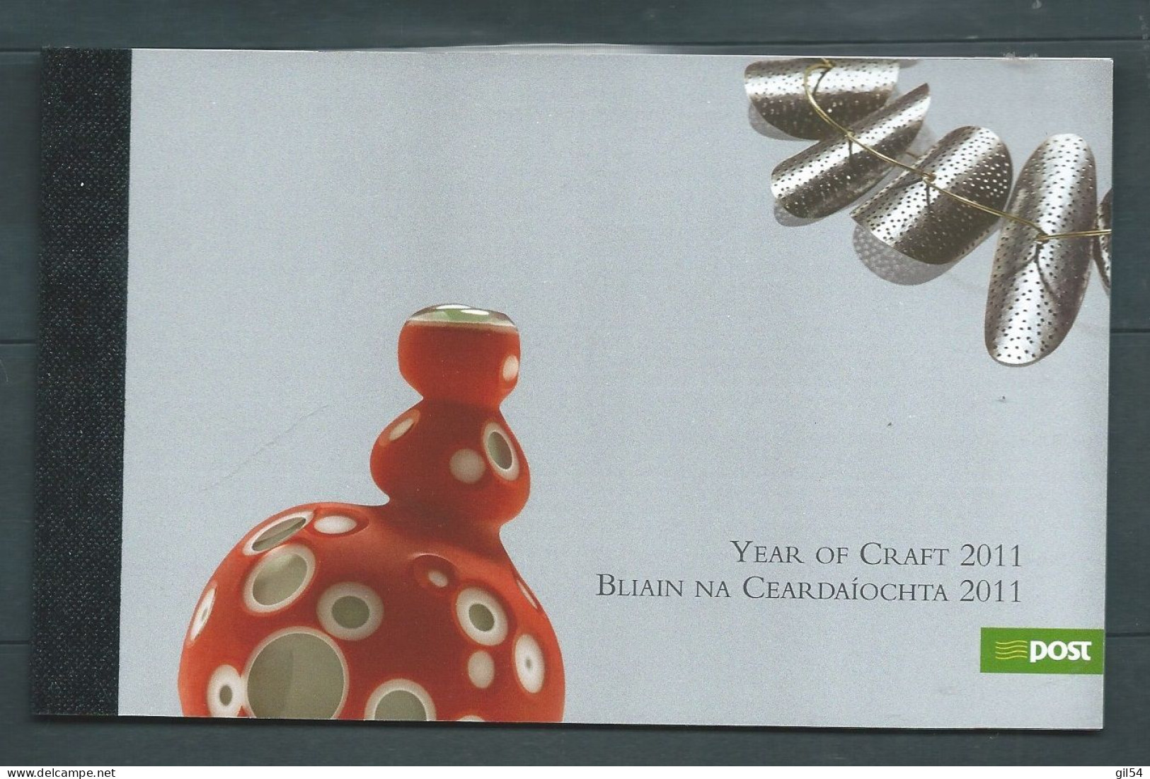 Irland Eire Ireland 2011 Year Of Craft Artisanat Kunsthandwerk Michel No 1969-73 Prestige Booklet MNH--  Pb21104 - Carnets