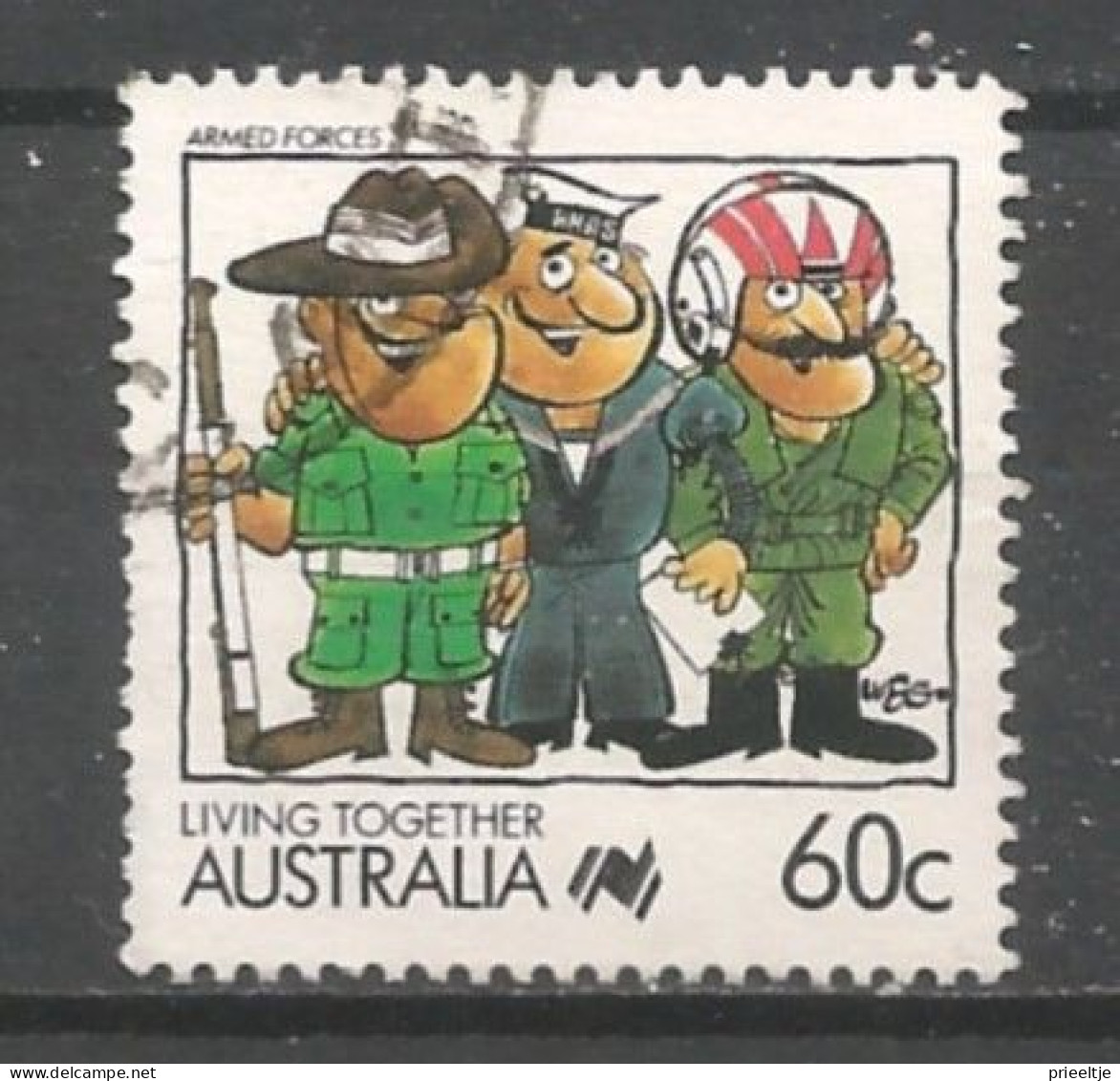 Australia 1988 Living Together Y.T. 1071 (0) - Gebraucht