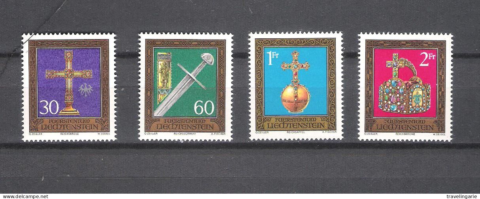 Liechtenstein 1975 Imperial Treasures (I) MNH ** - Sonstige & Ohne Zuordnung
