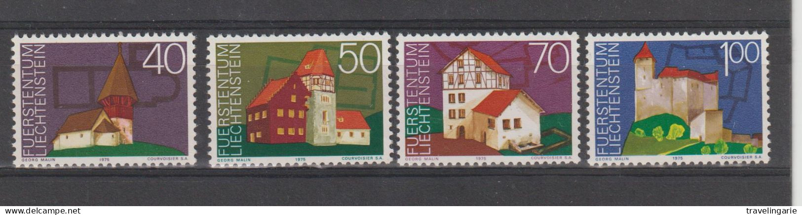 Liechtenstein 1975 European Heritage Year MNH ** - Idées Européennes