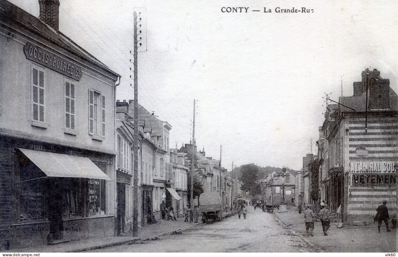 80  CONTY  LA GRANDE RUE - Conty