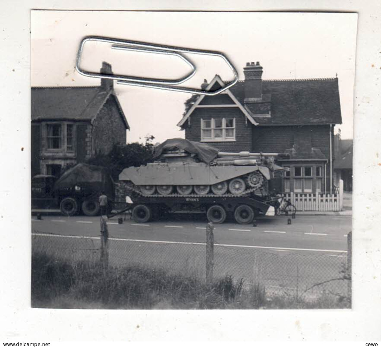 PHOTO GUERRE CHAR TANK  CHIEFTAIN - Krieg, Militär