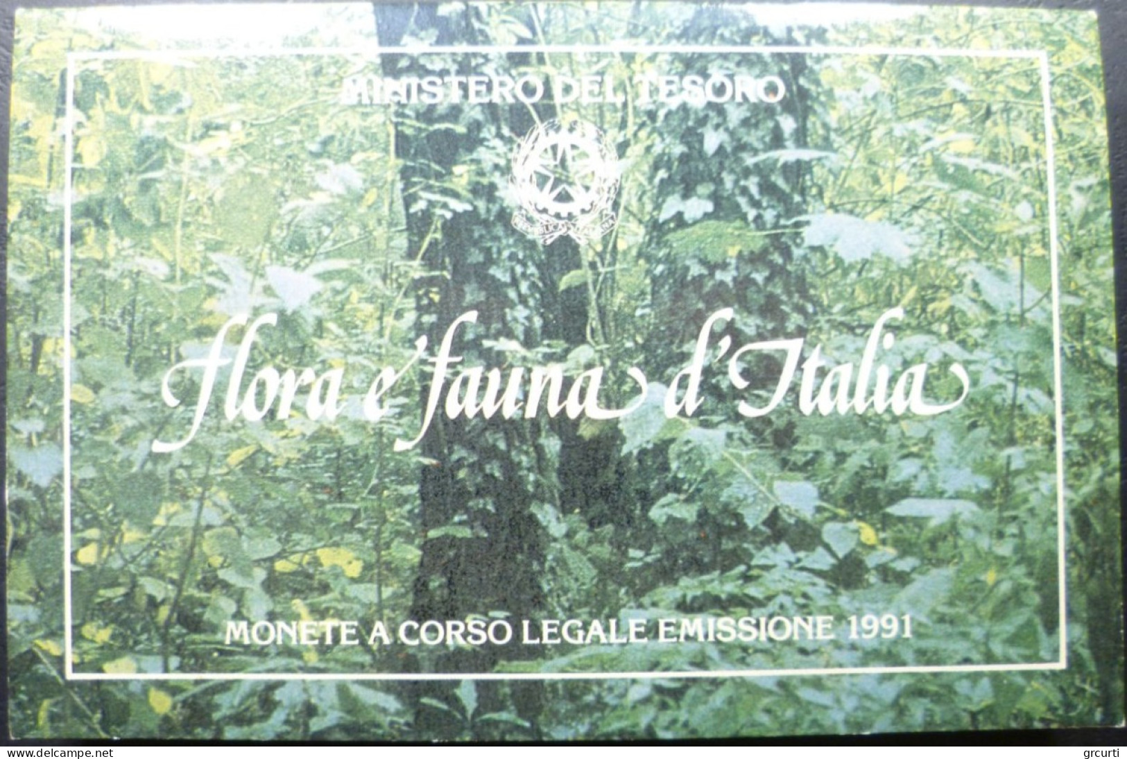 Italia - 500 + 200 Lire 1991 - Flora E Fauna - 1° Emissione - Gig# 447 - KM# 142+143 - 500 Lire
