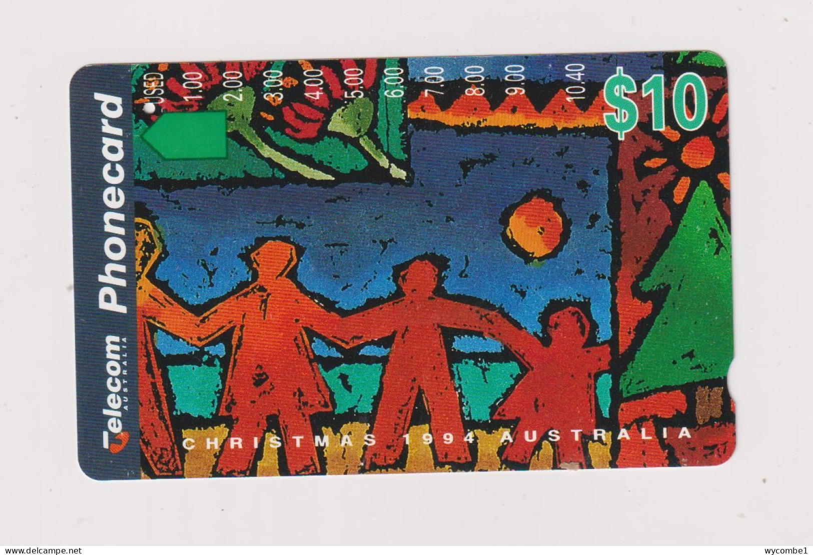 AUSTRALIA  - Christmas 1994 Magnetic Phonecard - Australie