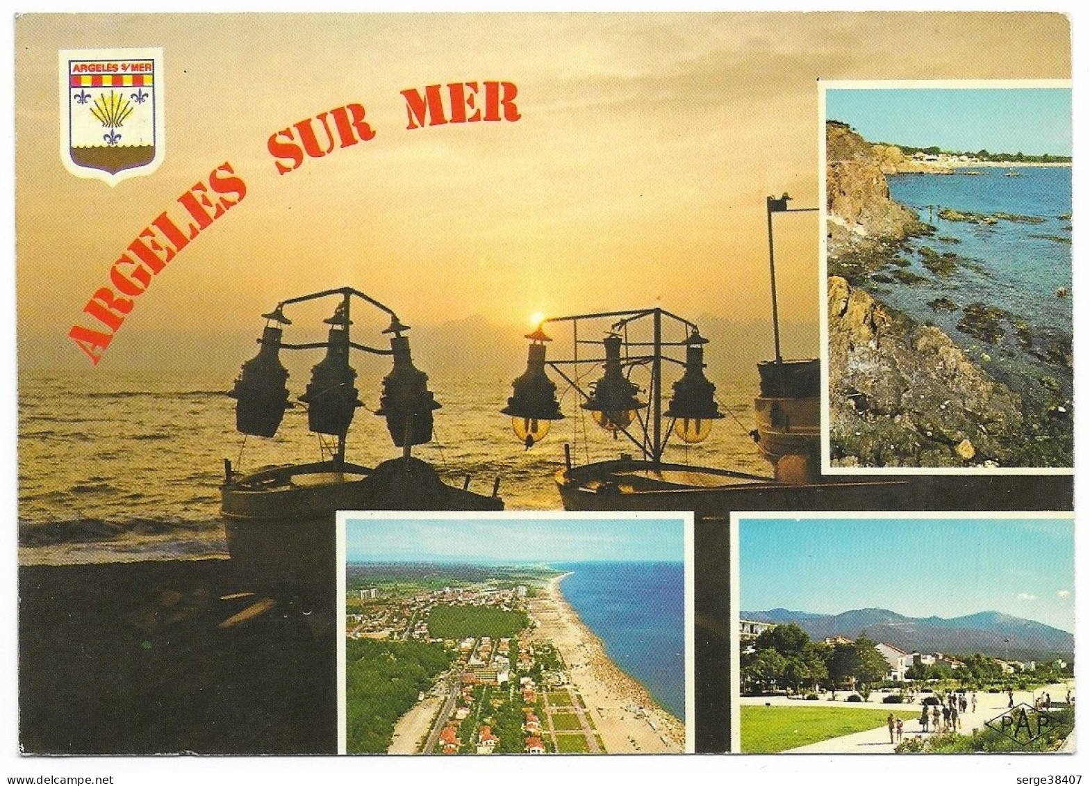 Argeles Sur Mer - 1983 - Vue Aérienne - Le Racou - N° 3458  # 2-23/28 - Argeles Sur Mer