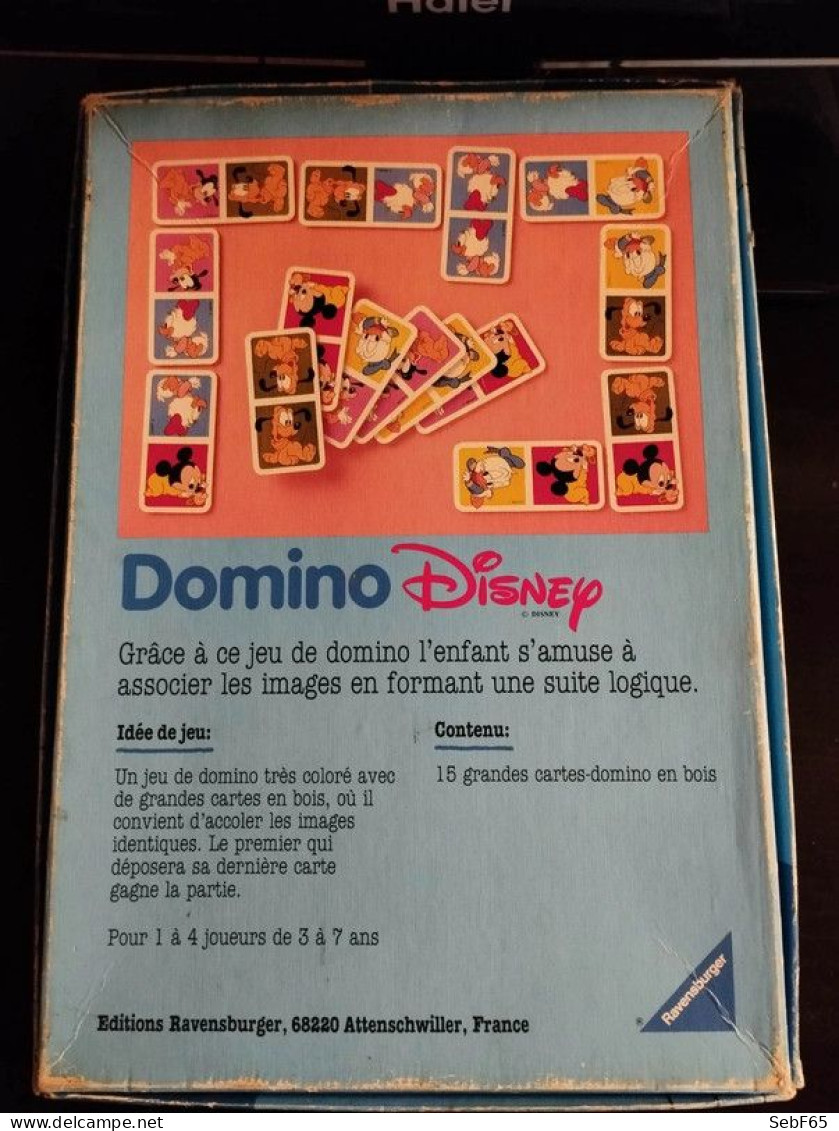 Jeu De Domino Disney En Bois - Ravensburger - Sonstige & Ohne Zuordnung