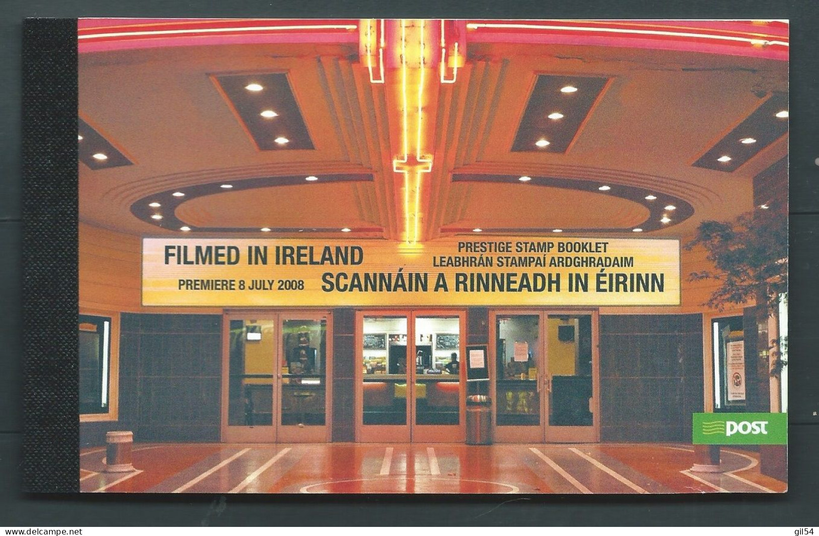IRELAND 2008 Filmed In Ireland: Prestige Booklet UM/MNH --  Pb21108 - Libretti
