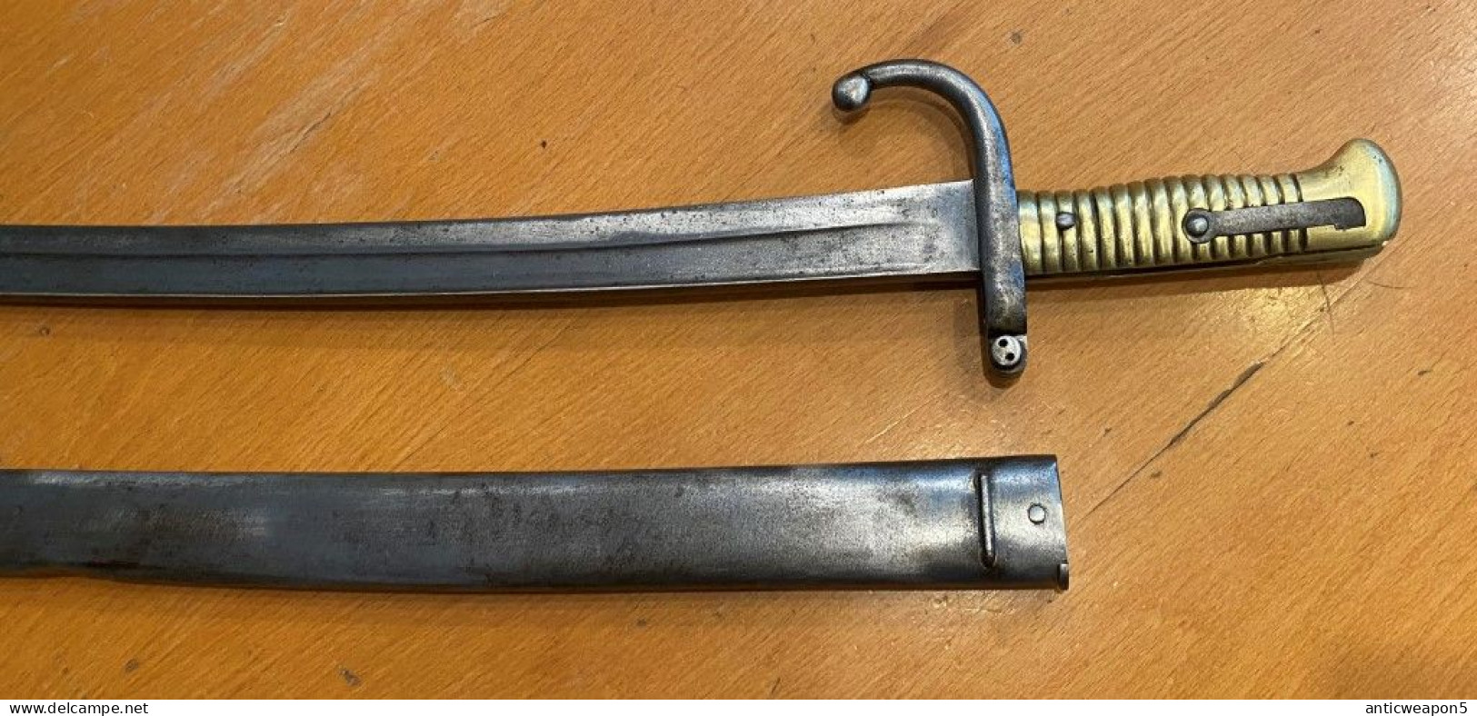 Baïonnette Chasspot. France. M1866 (776) - Knives/Swords