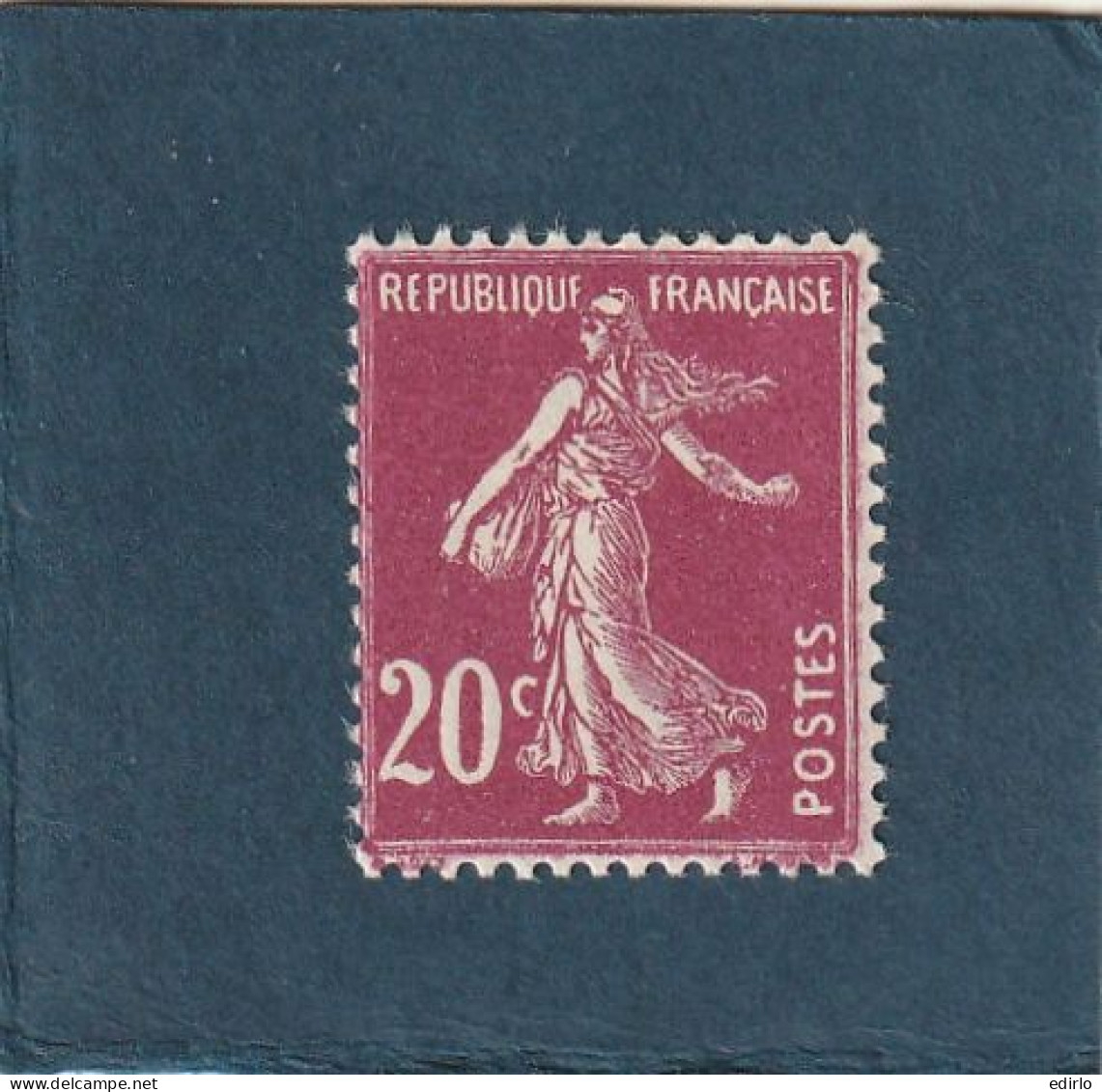 ///   FRANCE ///  Semeuse  20cts  Lilas  ** Côte 11à 32 Suivant Type ** - Unused Stamps