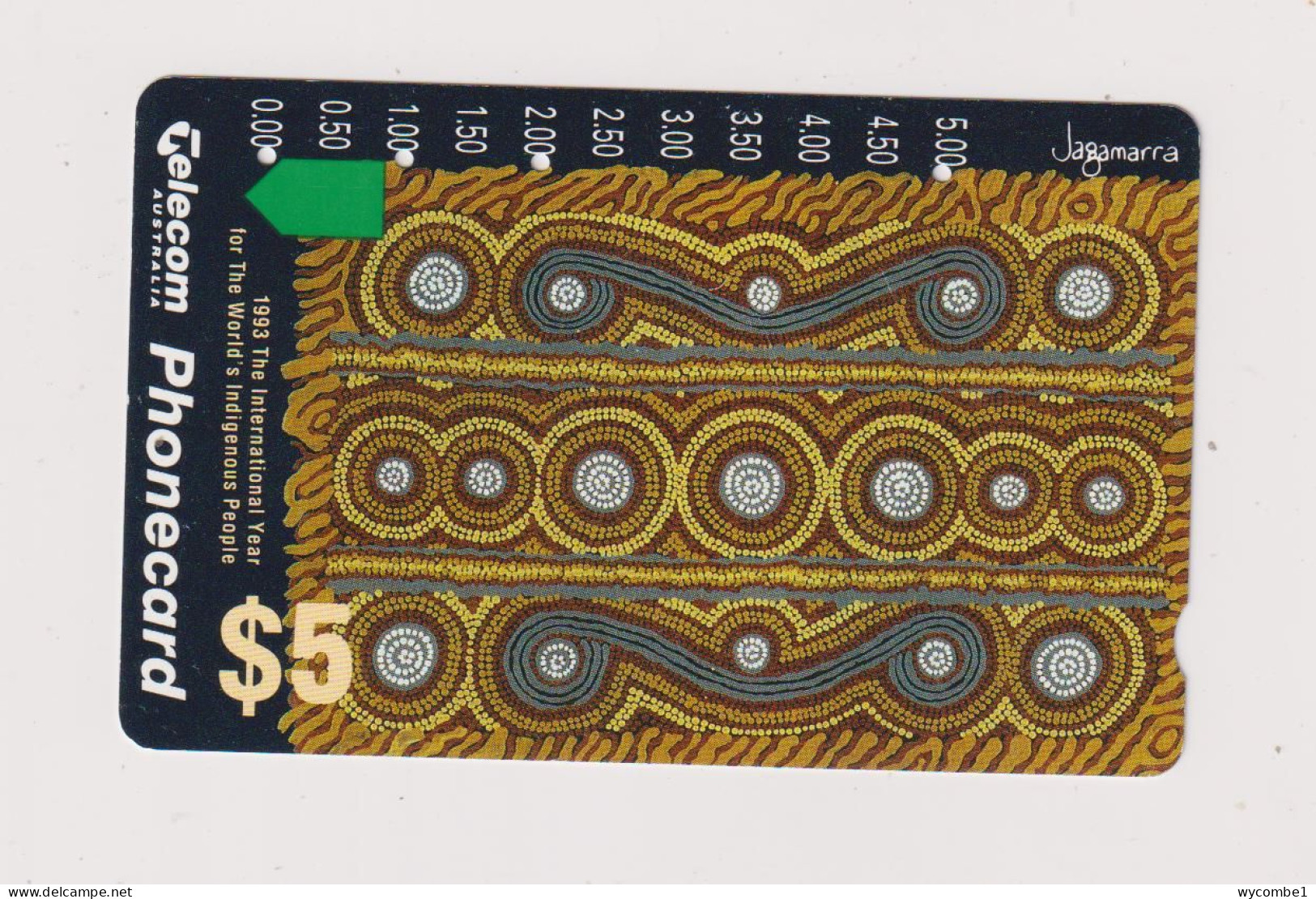 AUSTRALIA  - Jagamarra Magnetic Phonecard - Australia