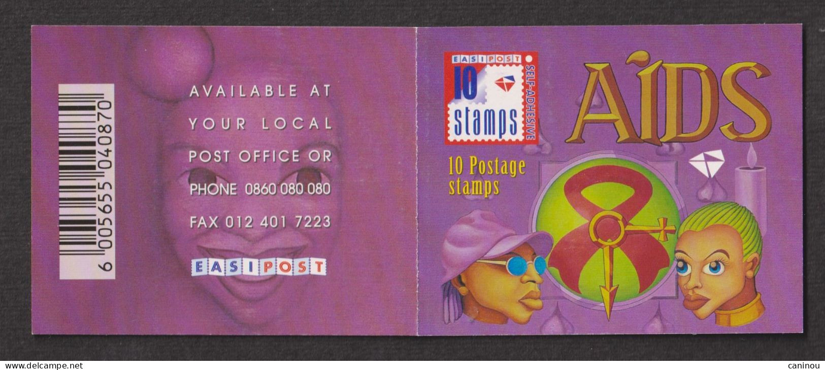 AFRIQUE DU SUD   Y & T CARNET C1222  LUTTE CONTRE LE SIDA  2002 NEUF - Booklets