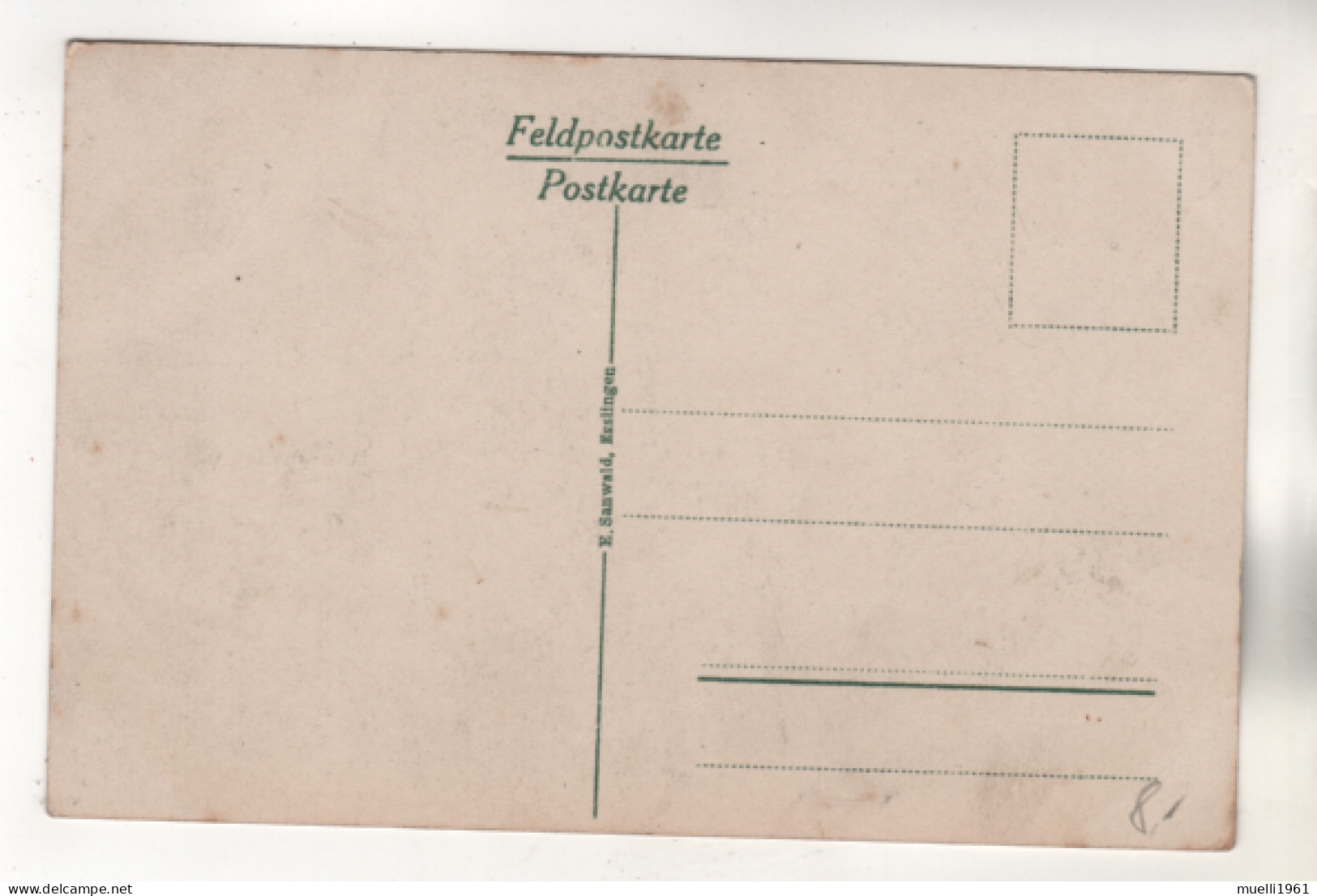 +5138, WK I, Feldpostkarte, Verdun Aus Der Vogelschau - Guerre 1914-18