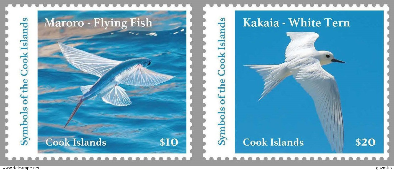 Cook 2023, Flying Fish, Tern, 2val - Albatros