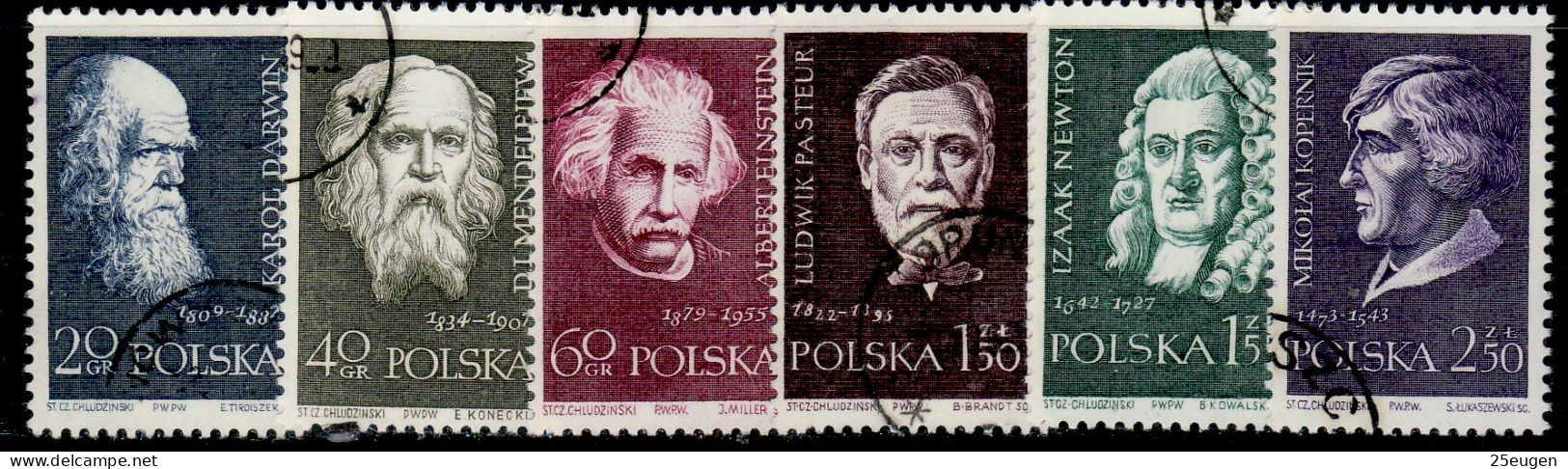 POLAND 1959 MICHEL No: 1132 - 1137 USED - Used Stamps