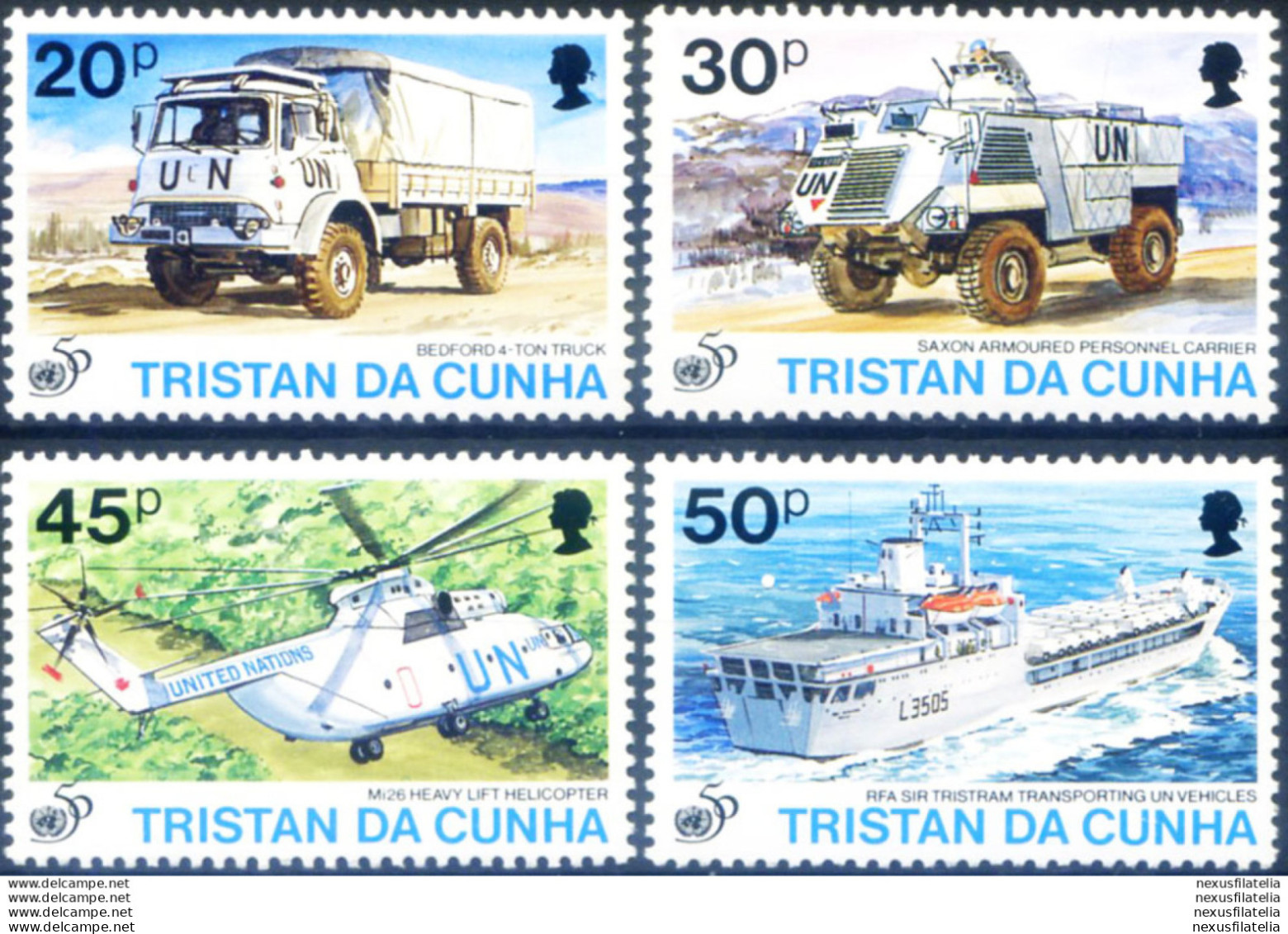 Mezzi Delle Nazioni Unite 1995. - Tristan Da Cunha