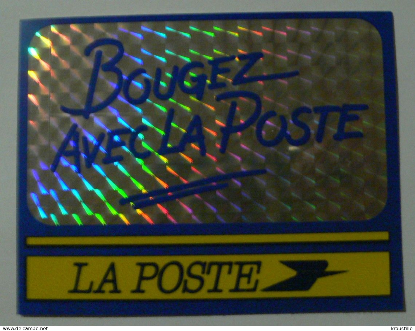 AUTOCOLLANT BOUGEZ AVEC LA POSTE - Stickers