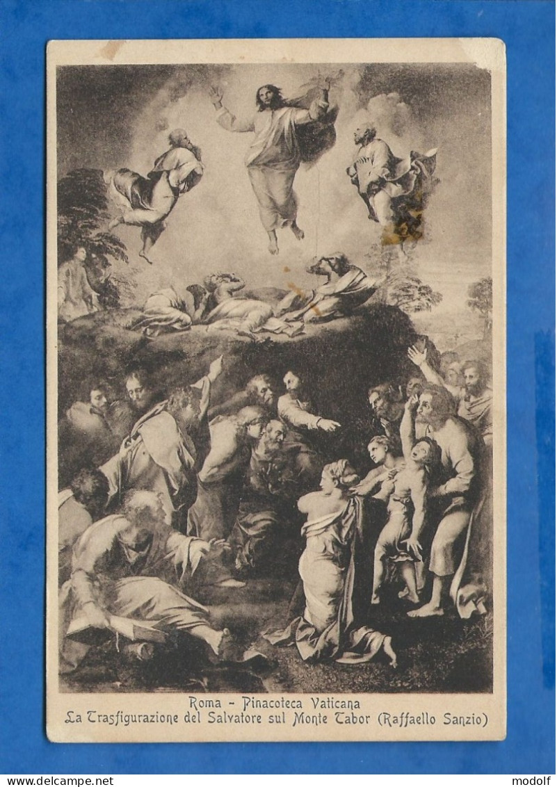 CPA - Arts - Tableaux - Roma - Pinacoteca Vaticana - La Trasfigurazione Del Salvatore Sul Monte Tabor (Raffaello Sanzio) - Peintures & Tableaux