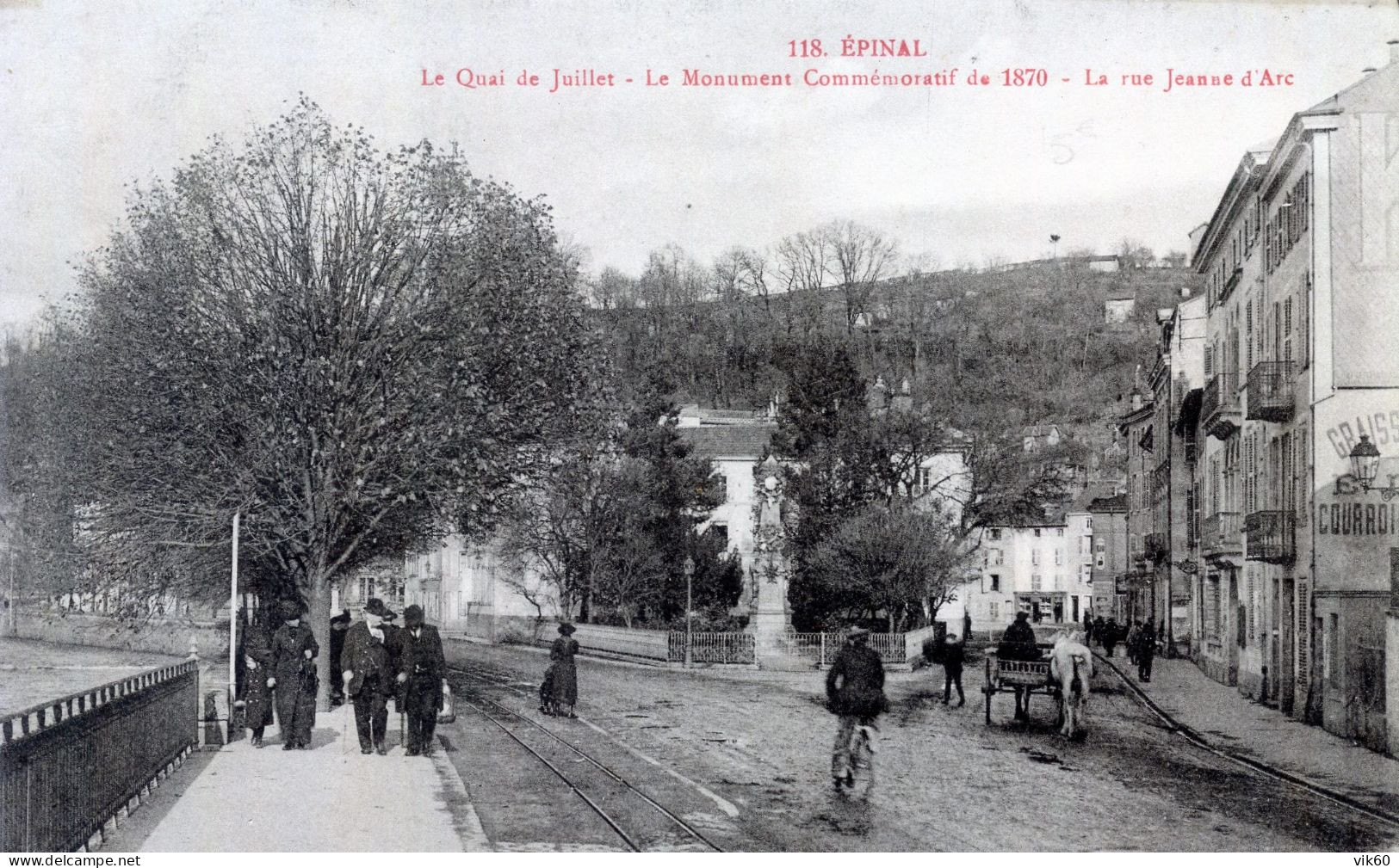 88  EPINAL LE QUAI DE JUILLET - Epinal