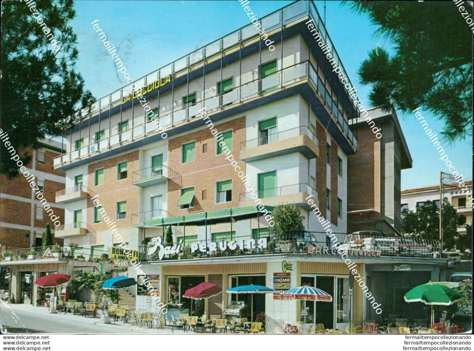 Br356 Cartolina Chianciano Terme Hotel La Lucciola Siena Toscana - Siena