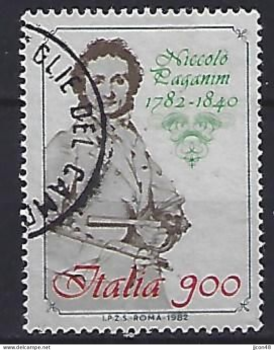 Italy 1982  Niccolo Paganini  (o) Mi.1788 - 1981-90: Gebraucht