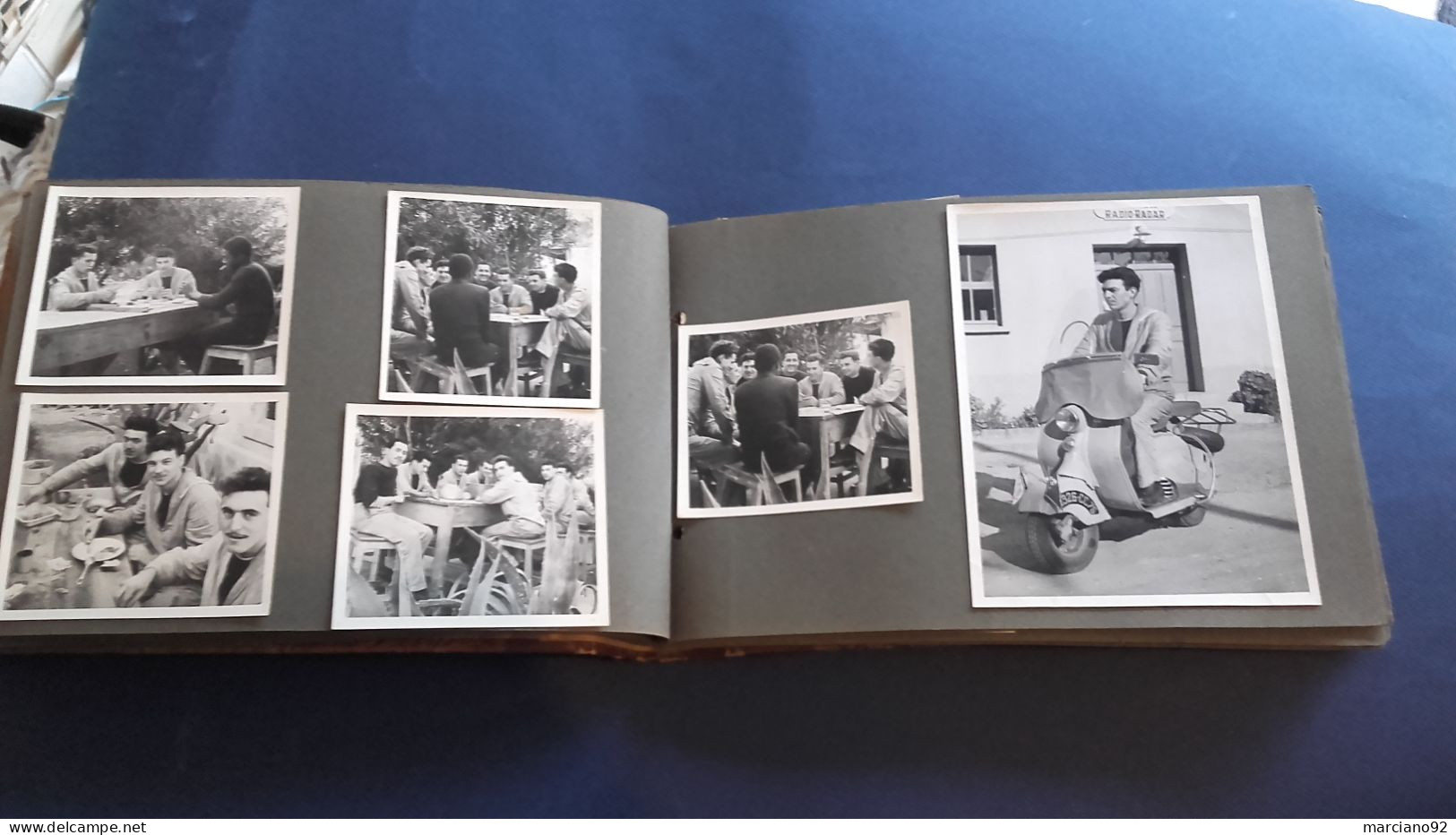 ancien Album-photo de 138 Photos Militaria ; avions , motos , engins etc...