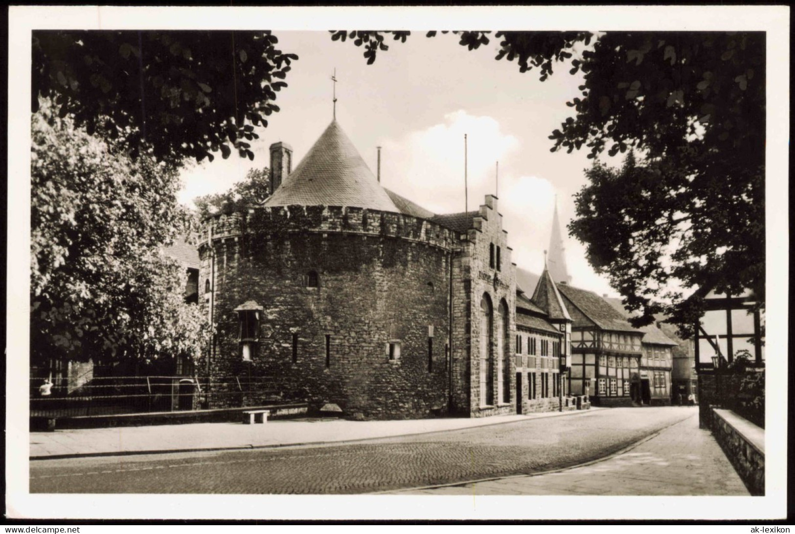 Ansichtskarte Northeim Straßenpartie Am Harztor 1956 - Northeim