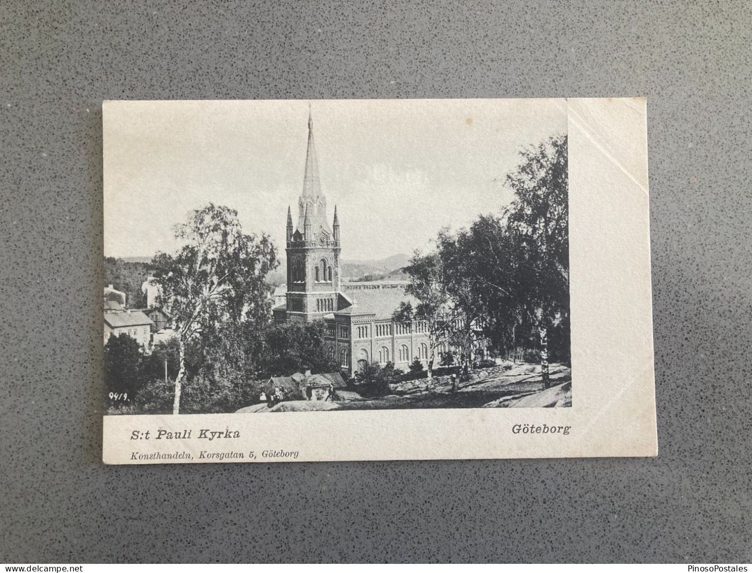 St Pauli Kyrka Goteborg Carte Postale Postcard - Suède