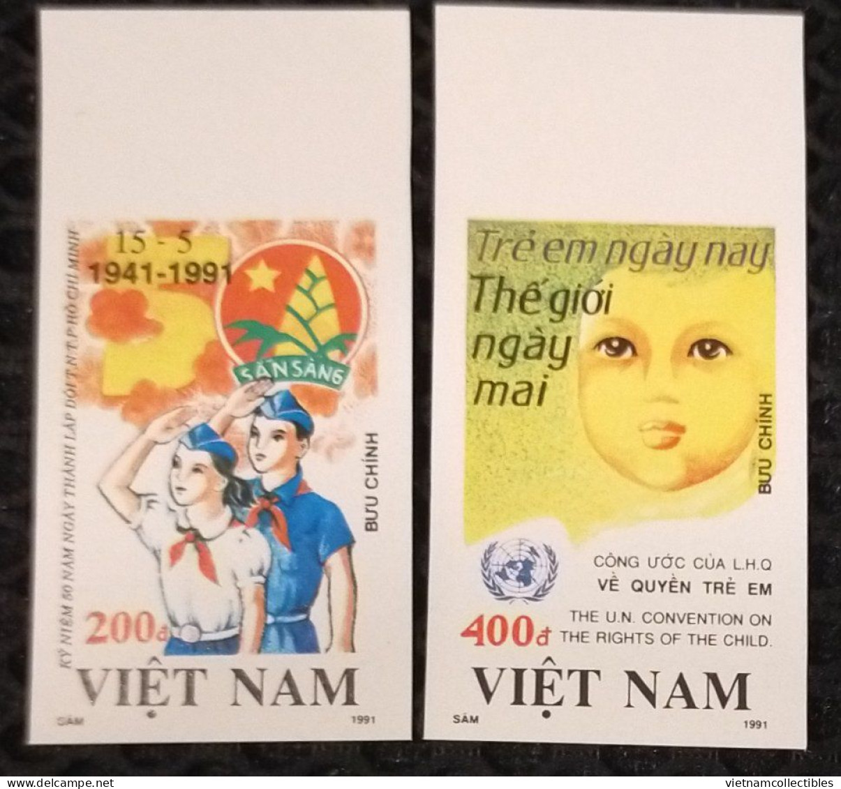 Vietnam Viet Nam MNH Imperf Stamps 1991 : 50th Anniversary Of Young Pioneer's League (Ms619) - Viêt-Nam