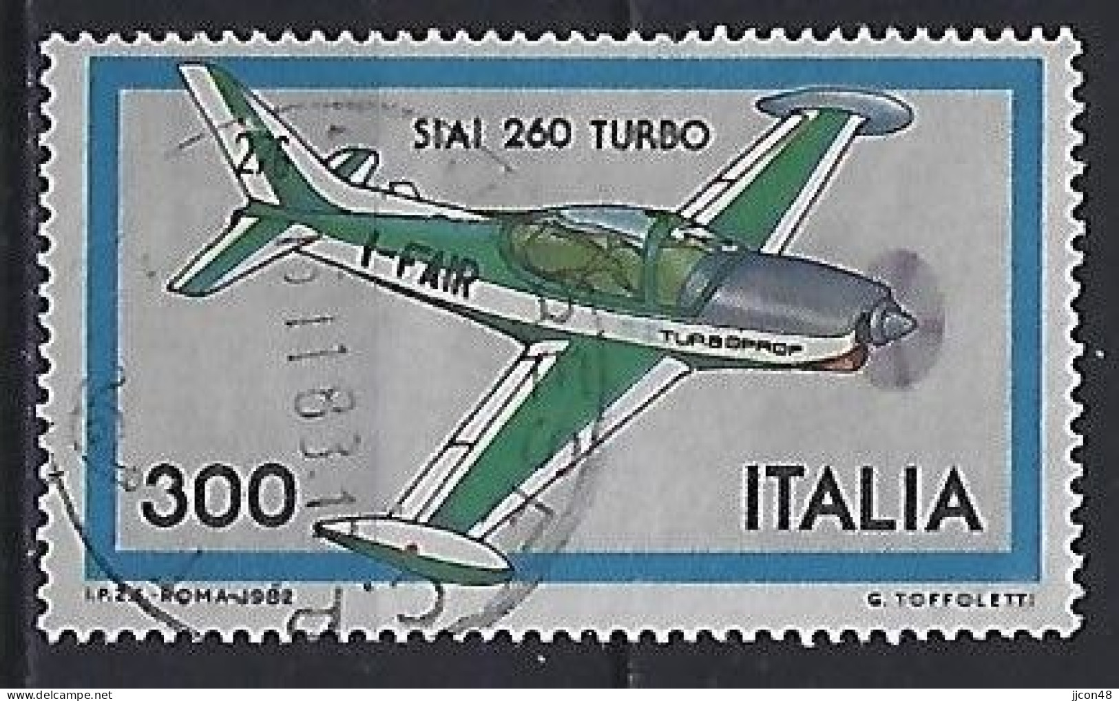 Italy 1982  Flugzeugbau  (o) Mi.1793 - 1981-90: Used