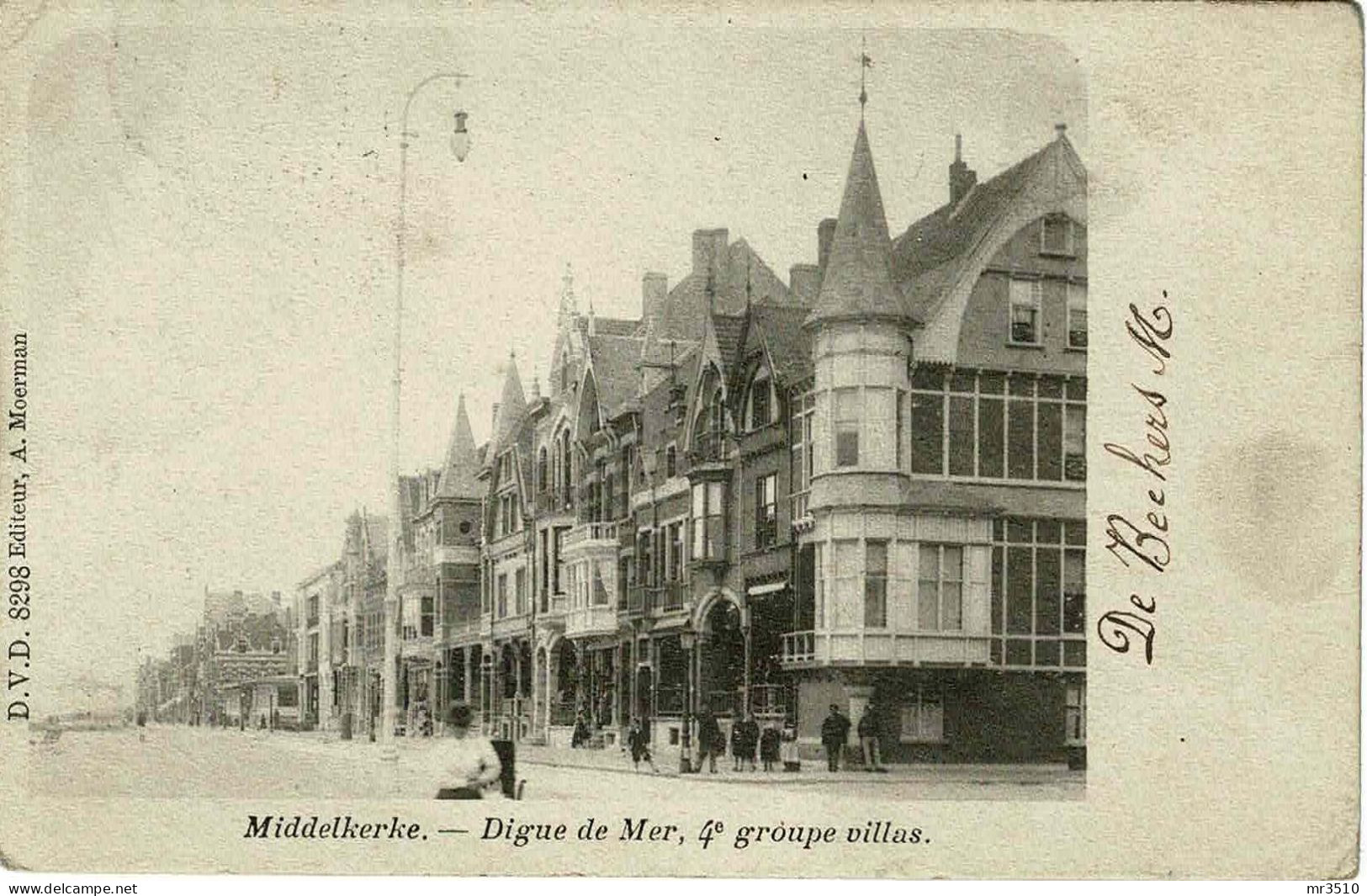 Middelkerke - Digue De Mer, 4° Groupe Villas - 1903 - Middelkerke