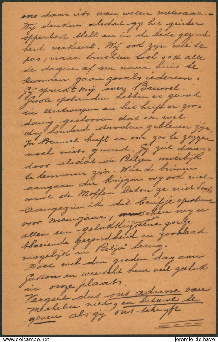 Guerre 14-18 - L. En S.M. Expédié D'un Soldat Belge à Fécamp (France, Contenu) > Armée Belge District De Lowa (Congo) - Belgisch Leger