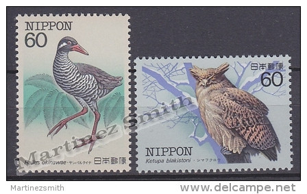 Japan - Japon 1983 Yvert 1461-62, Endangered Birds Species (I) - MNH - Ungebraucht