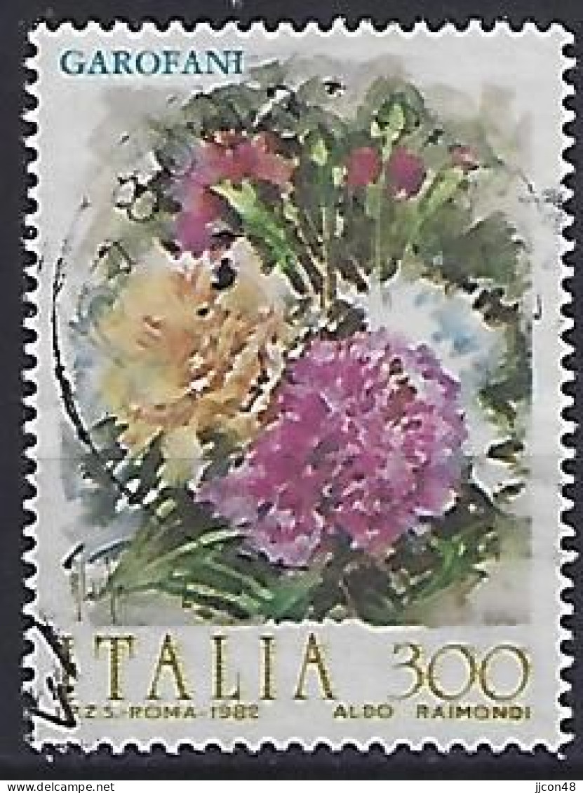 Italy 1982  Blumen Aus Italien  (o) Mi.1797 - 1981-90: Oblitérés