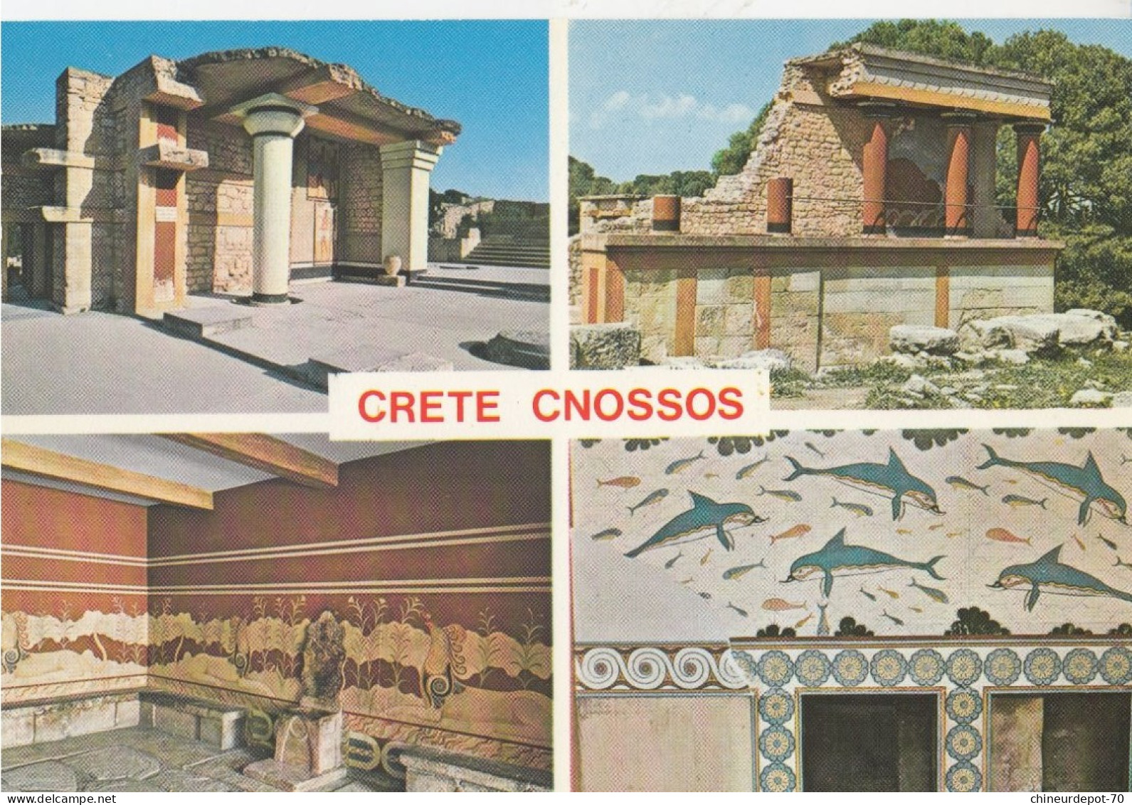 Grèce  Crète Cnossos - Grèce